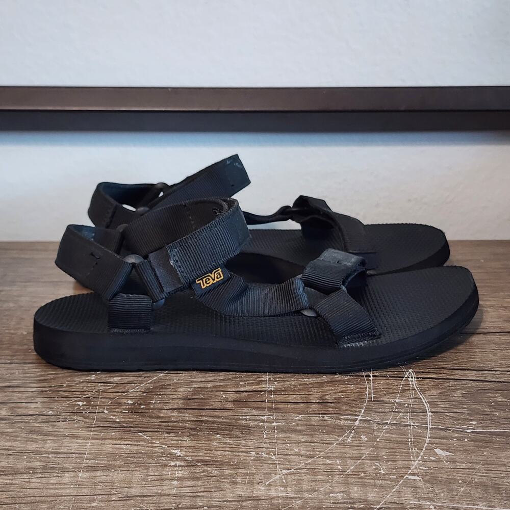 Teva Original Universal Sandals Women's Shoes Size 7 Black - Picture 3 of 9